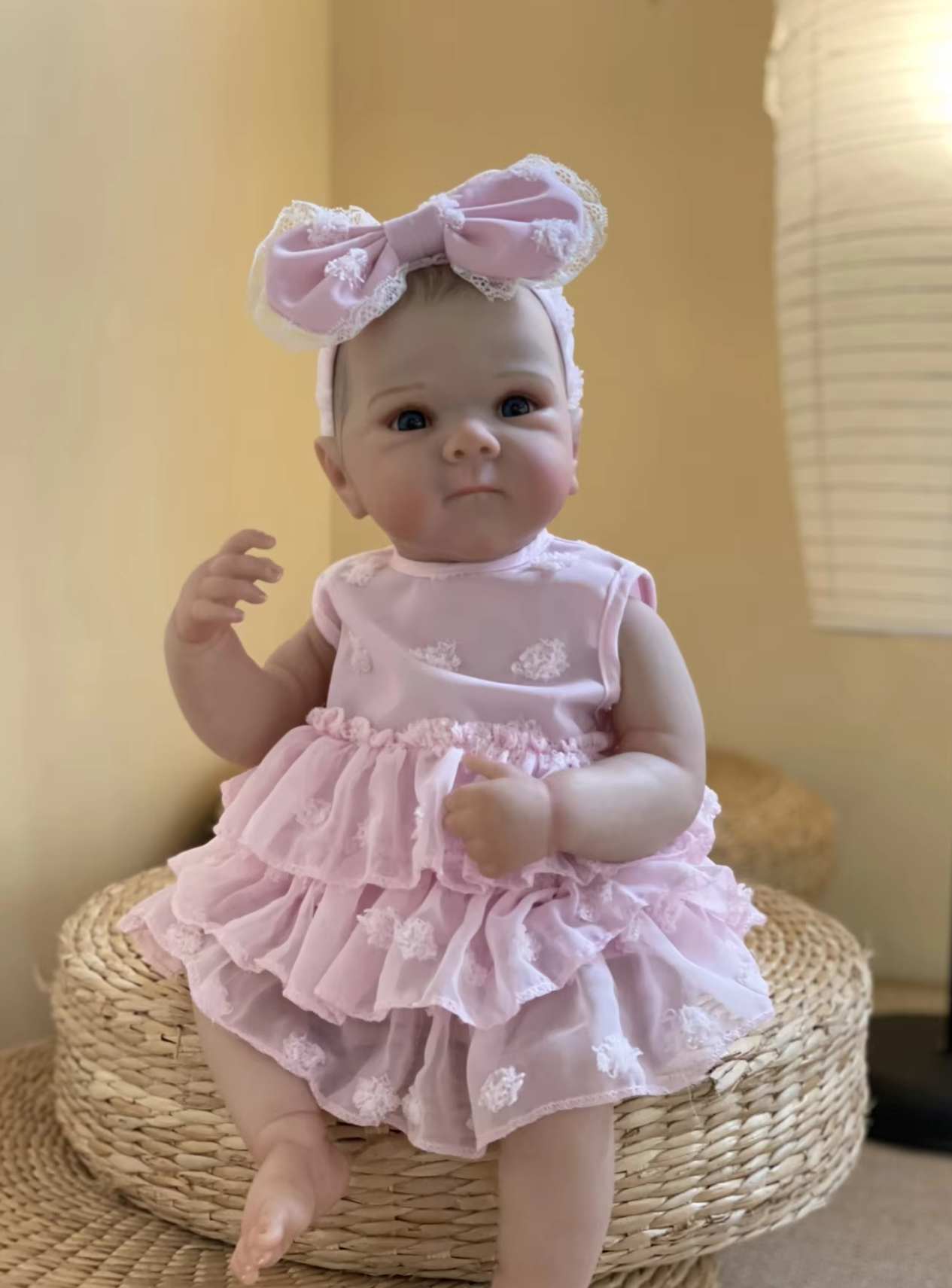 ”Bettie” – 45 cm Naturtrogen Reborn-bebisdocka