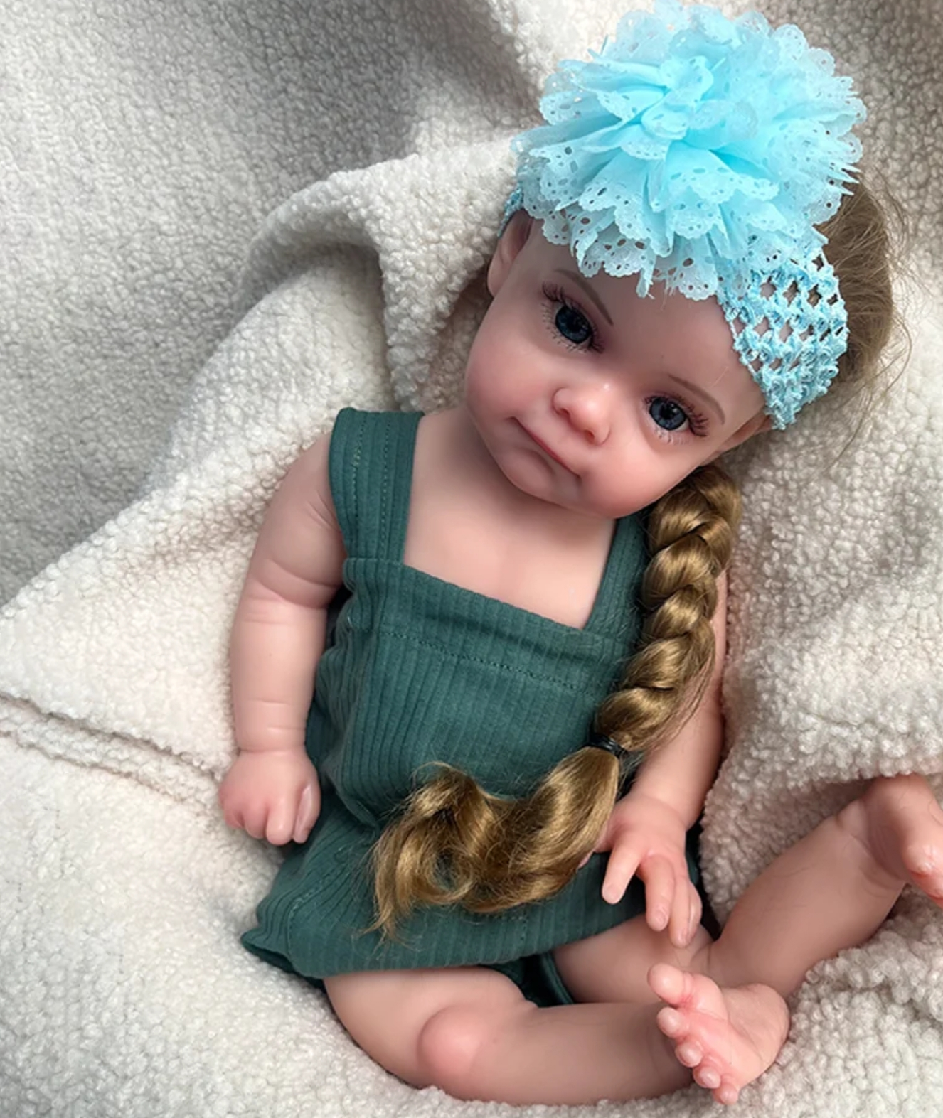 "Mia" – Den Magiska 50 cm Stretchy Soft Silikon Hyperrealistiska Reborn-dockan