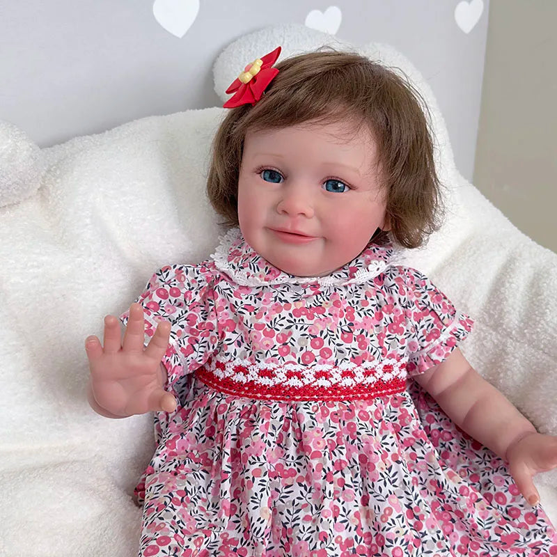 "Zoe" – Den 60 cm Handskapade Silikon-Reborn-dockan