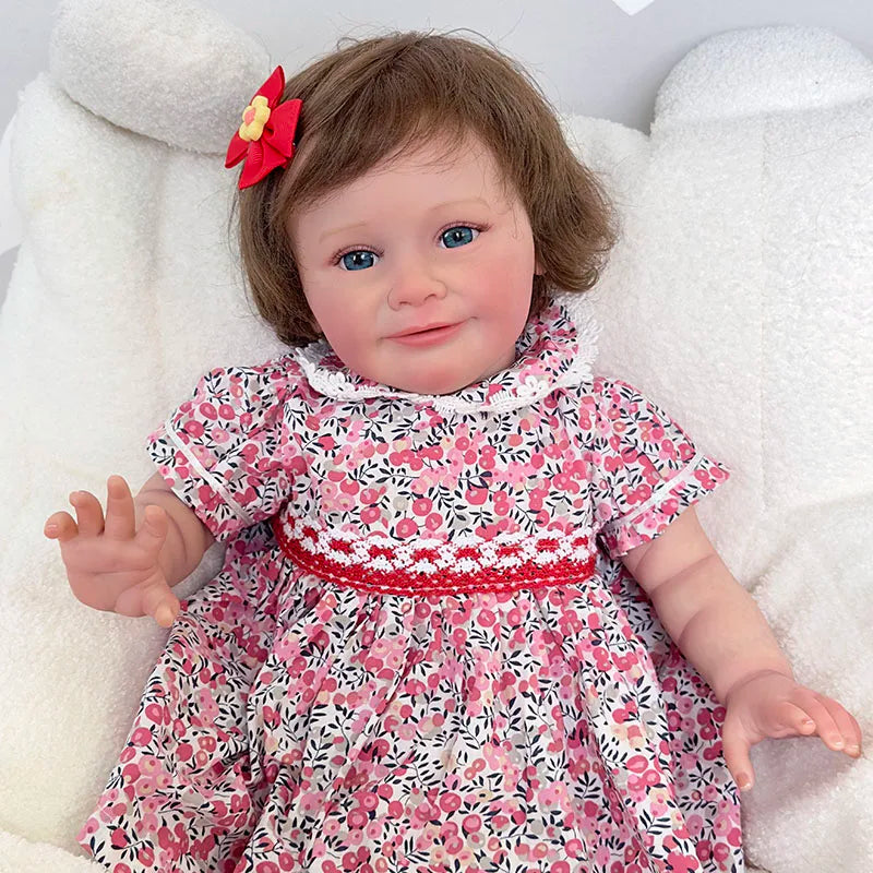 "Zoe" – Den 60 cm Handskapade Silikon-Reborn-dockan