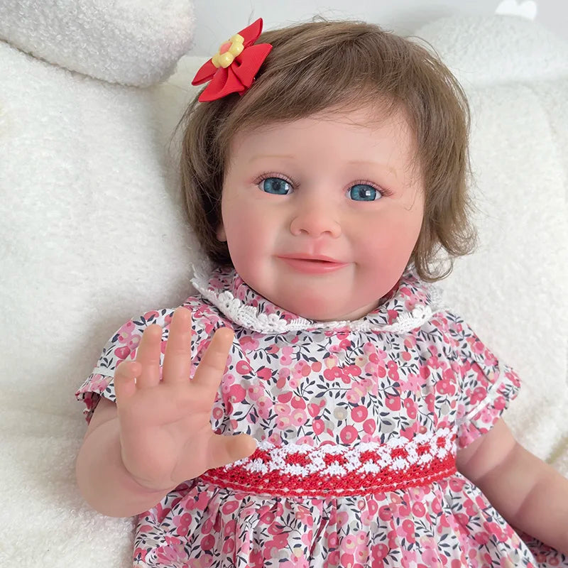 "Zoe" – Den 60 cm Handskapade Silikon-Reborn-dockan
