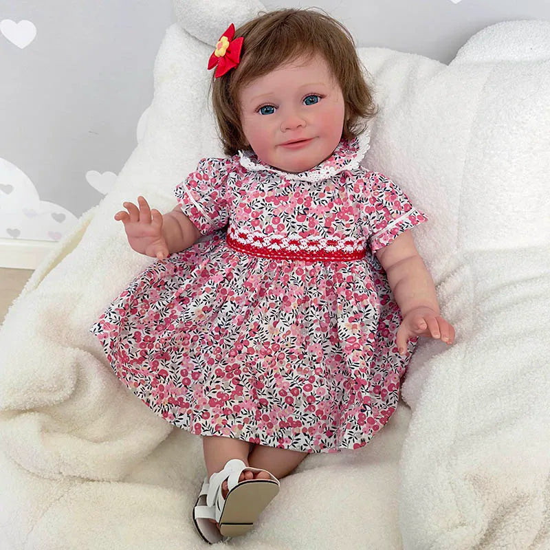 "Zoe" – Den 60 cm Handskapade Silikon-Reborn-dockan