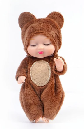 Mini Reborn Docka i pyjamas