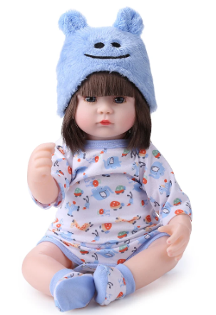 Realistisk Reborn Baby Girl docka