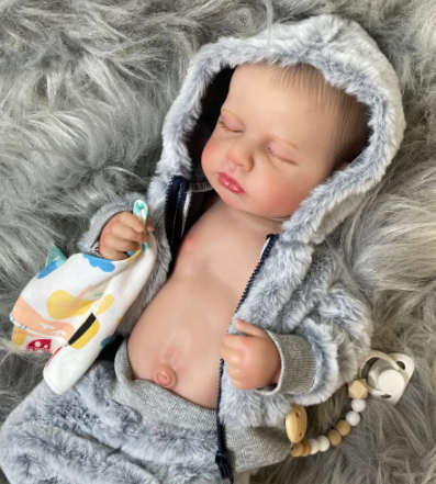 Tvättbar nyfödd baby reborn docka