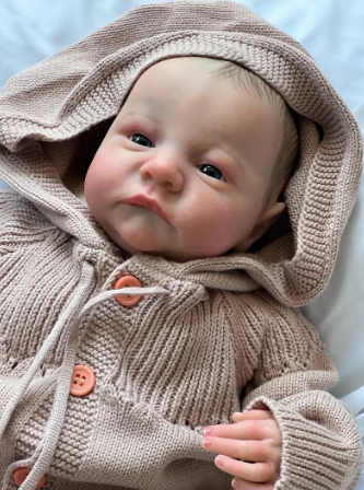 Lisa Nyfödd Silikon Reborn Baby docka